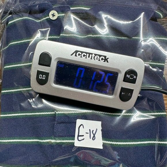 Polo Ralph Lauren Blue & Green Striped Henley Red Pony M USA made - Picture 6 of 6